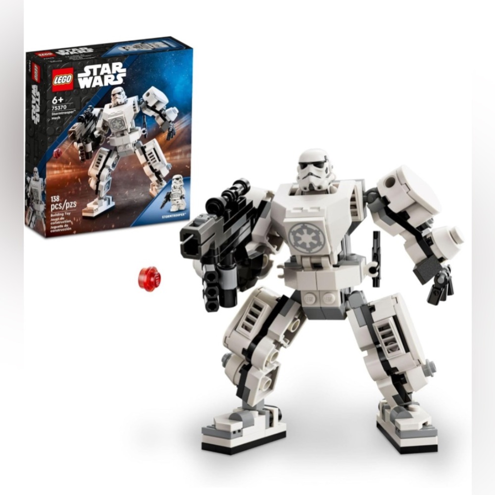 Lego Star Wars Stormtrooper Mech 75370 Star Wars Collectible for Kids, NEW!!!